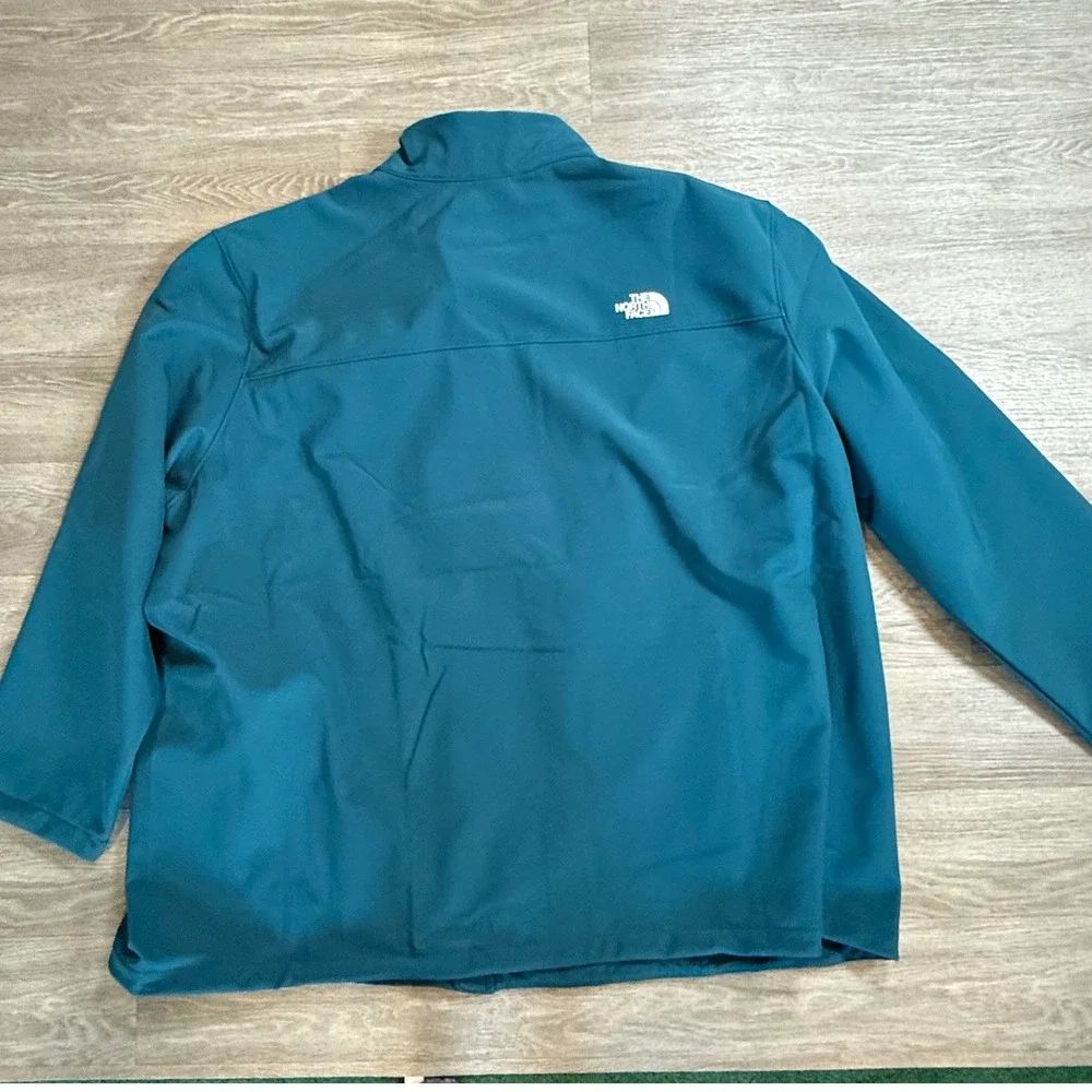 The North Face Apex Bionic 3 Softshell Jacket Midnight Petrol Mens 5X NF0A84JX